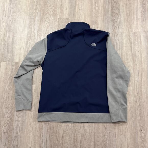 The North Face Kadet Jacket Men's Extra Large XL Blue Gray Soft Shell Outdoors - Picture 6 of 8